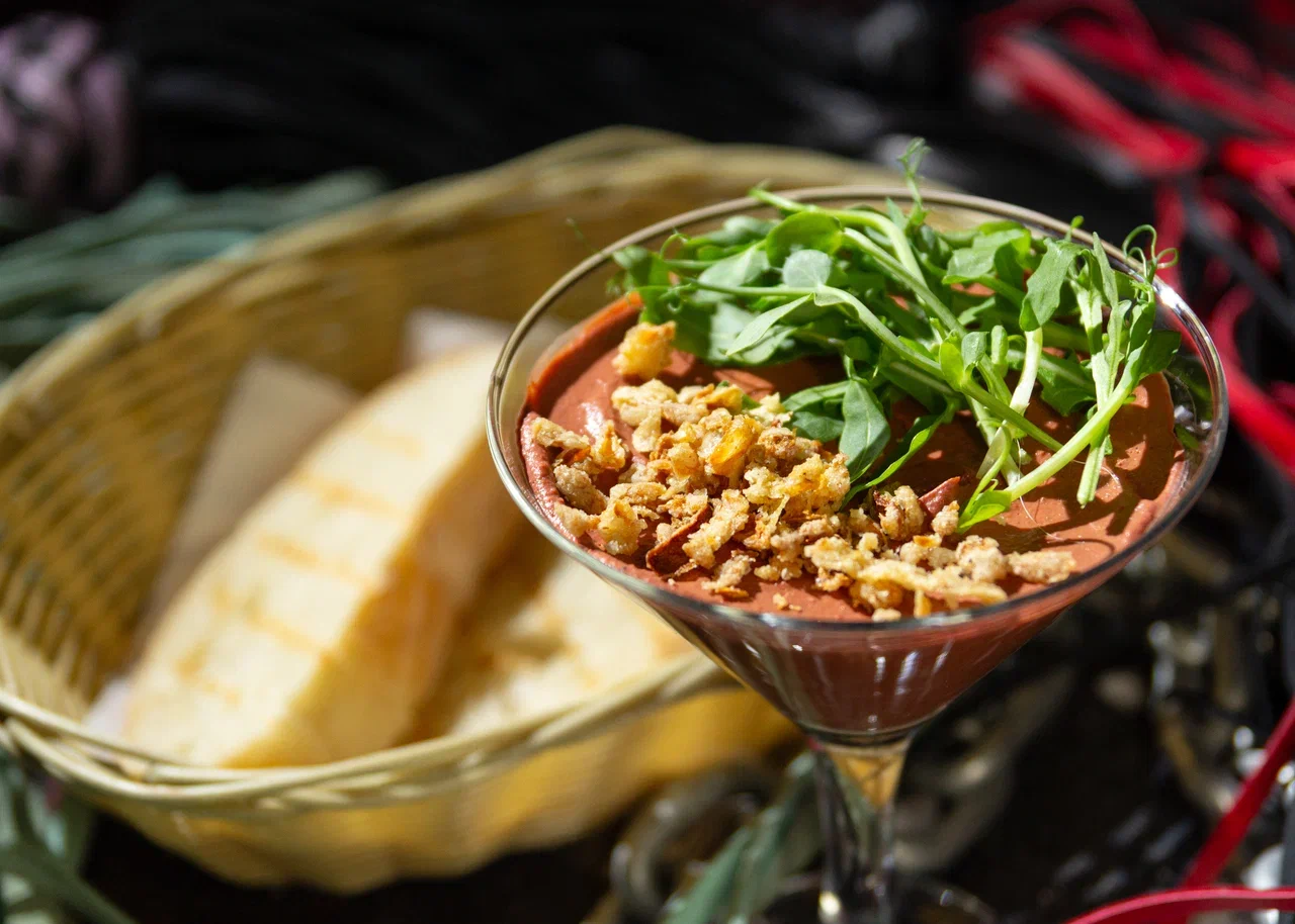 Куриный паштет с чиабаттой